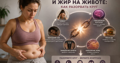 Кортизол и жир на животе: как разорвать круг